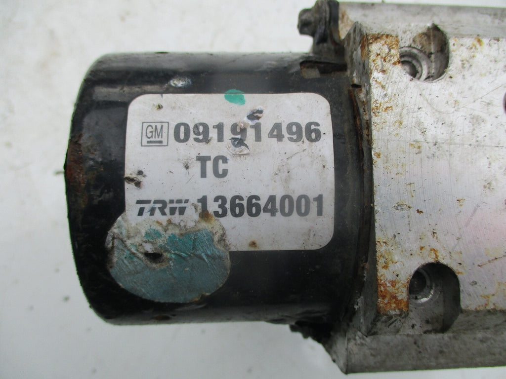 VAUXHALL VECTRA C 2008 1.9 CDTI ABS PUMP 54084676A
