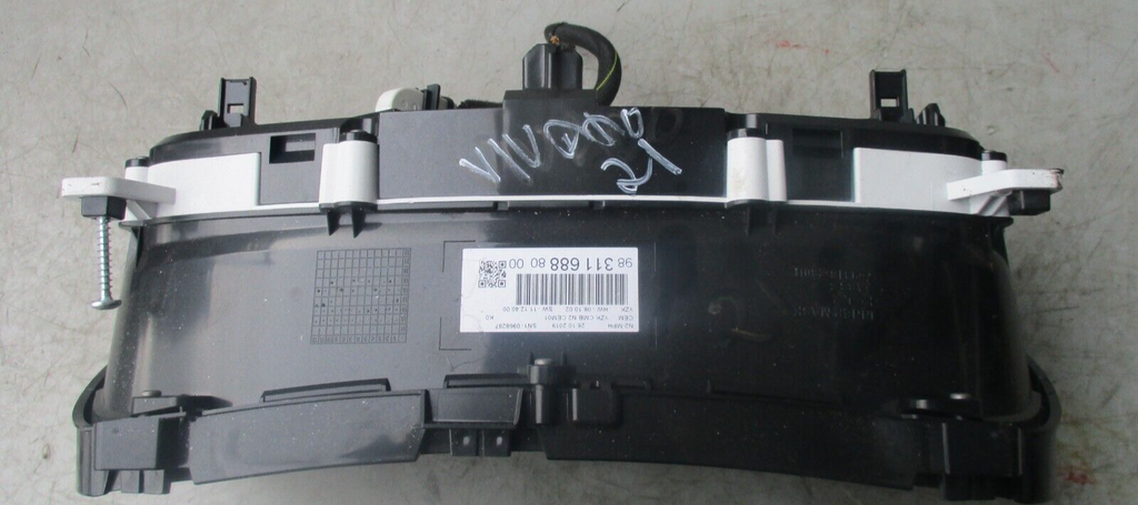 VAUXHALL VIVARO 2021 SPEEDO SPEEDOMETER CLOCK INSTRUMENT 9831168880
