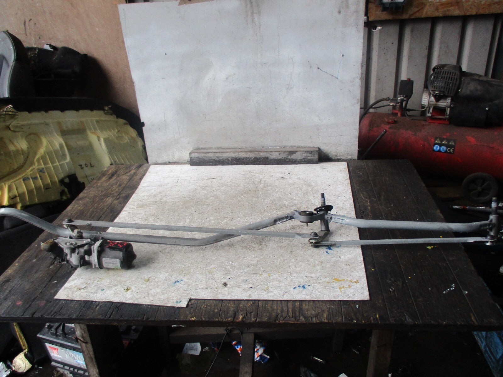 CITROEN C3 PICASSO 2016 FRONT WIPER MOTOR & LINKAGE 9675710780