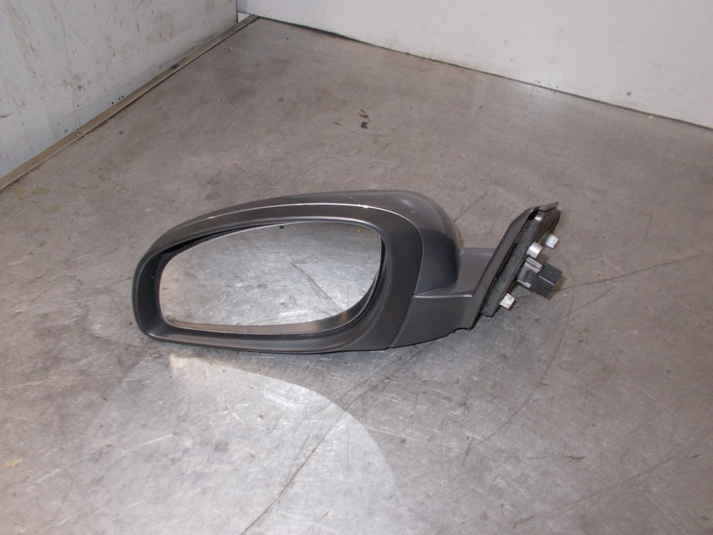 VAUXHALL VECTRA C 2005 NS PASSENGER SIDE ELECTRIC DOOR WING MIRROR METALLIC GREY