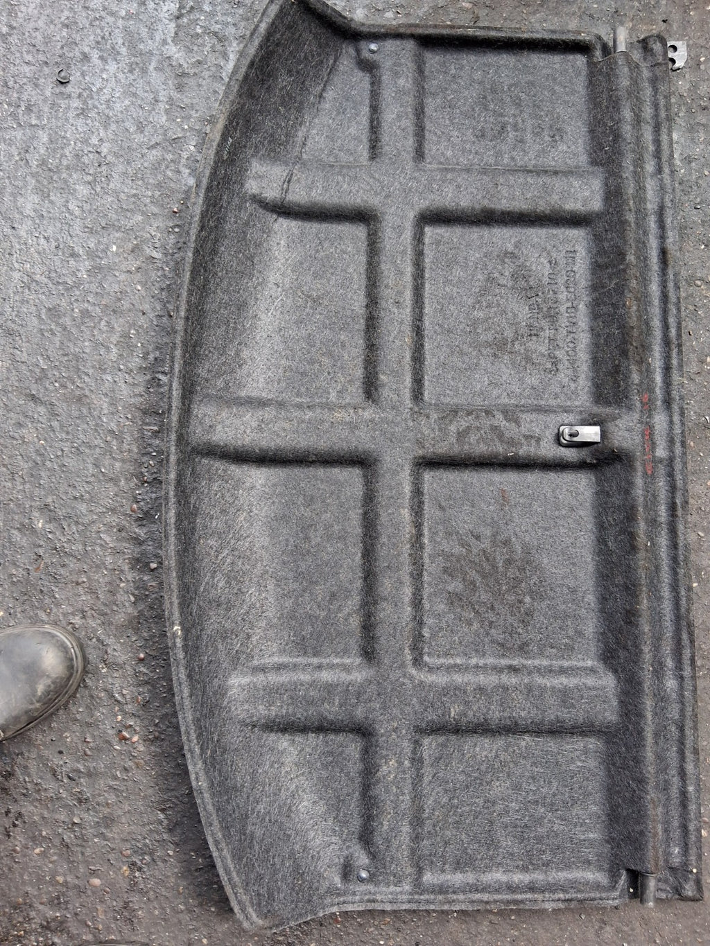 HONDA CIVIC MK9 2016 REAR STORAGE PARCEL SHELF LOAD COVER