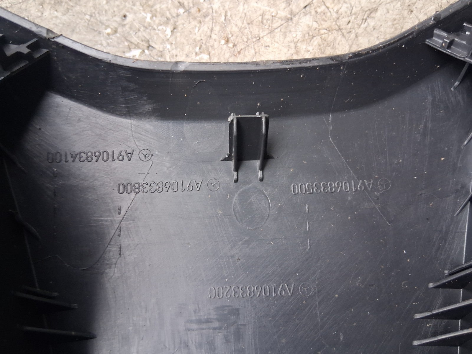 2021 MERCEDES SPRINTER W907 GEAR SHIFT SURROUND TRIM A9106833800