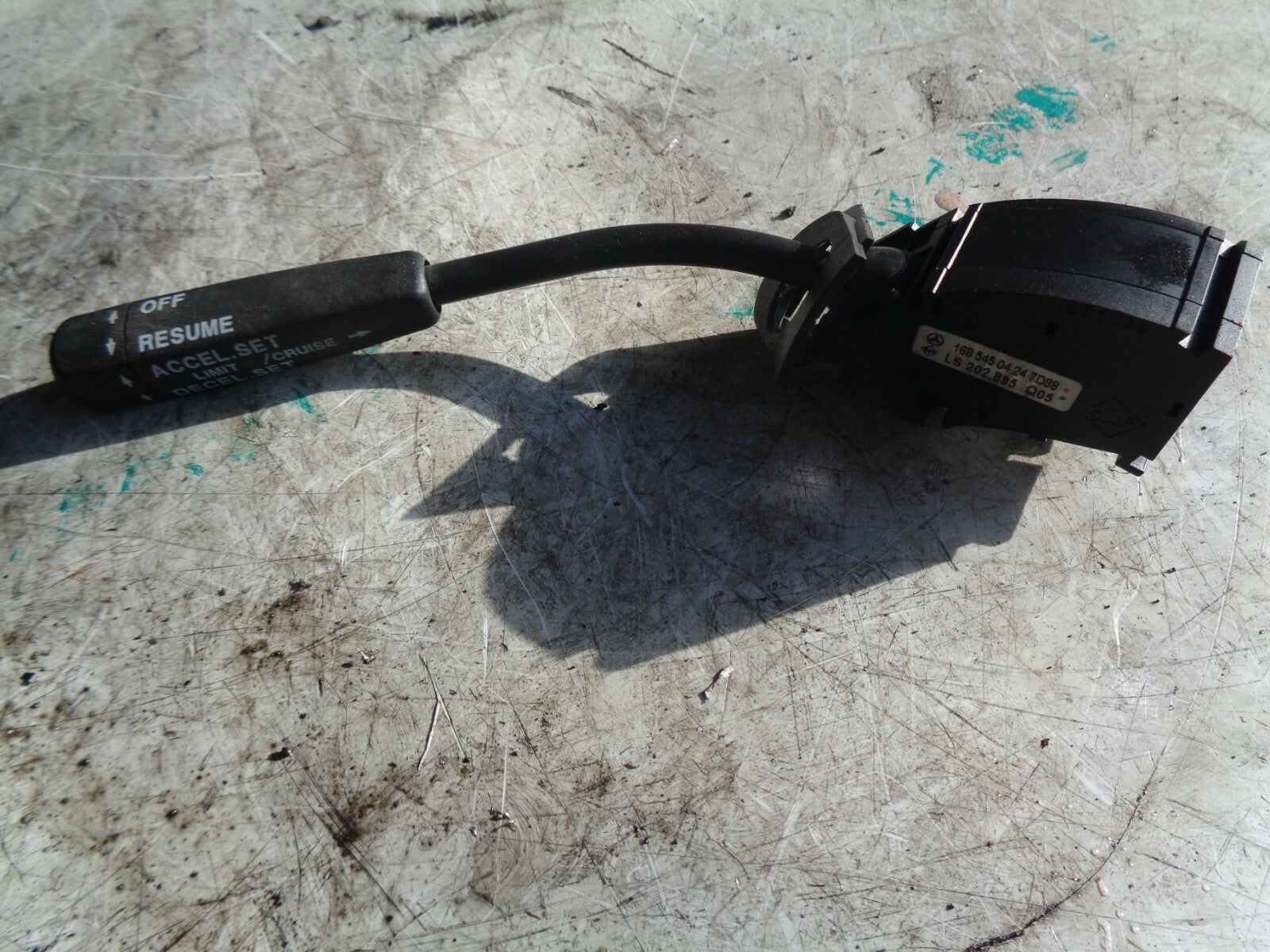 MERCEDES A CLASS W168 CRUISE CONTROL STALK SWITCH 1685450424