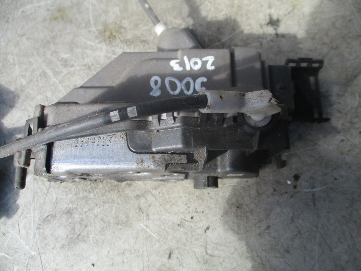 2013 PEUGEOT 5008 OSR REAR DRIVER SIDE DOOR LOCK 006241