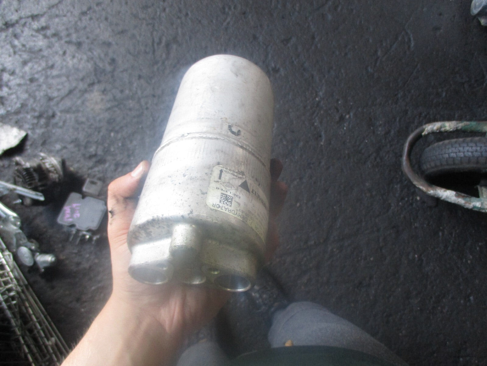 NISSAN OPEL RENAULT AIR CONDITIONING ALUMINUM DRYER  PART NUMBER :- 01140168C