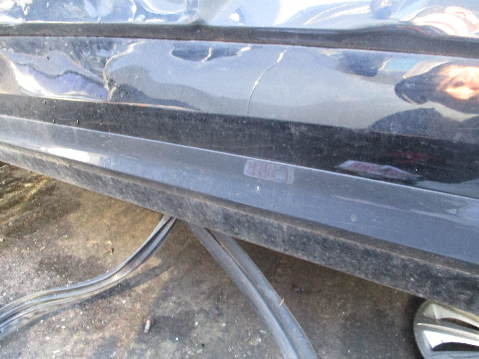 2023 KIA SPORTAGE MK5 NSF PASSENGER SIDE FRONT LOWER DOOR MOULDING TRIM GREY