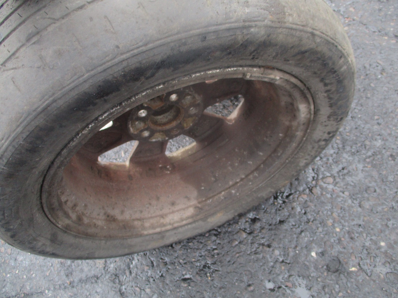 2008 MITSUBISHI OUTLANDER MK2 17 INCH ALLOY WHEEL WITH TYRE 225/55R17