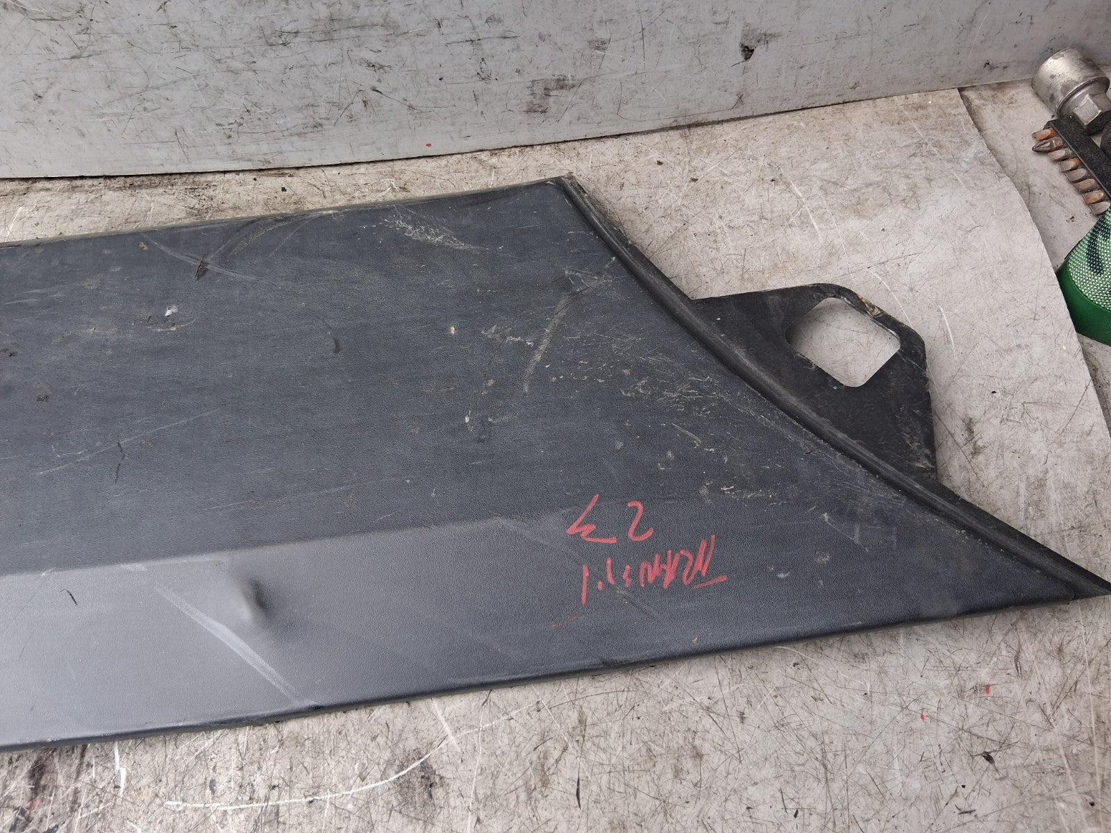 2023 FORD TRANSIT MK8 350 OSF FRONT DRIVER SIDE DOOR MOULDING TRIM BK31V29396
