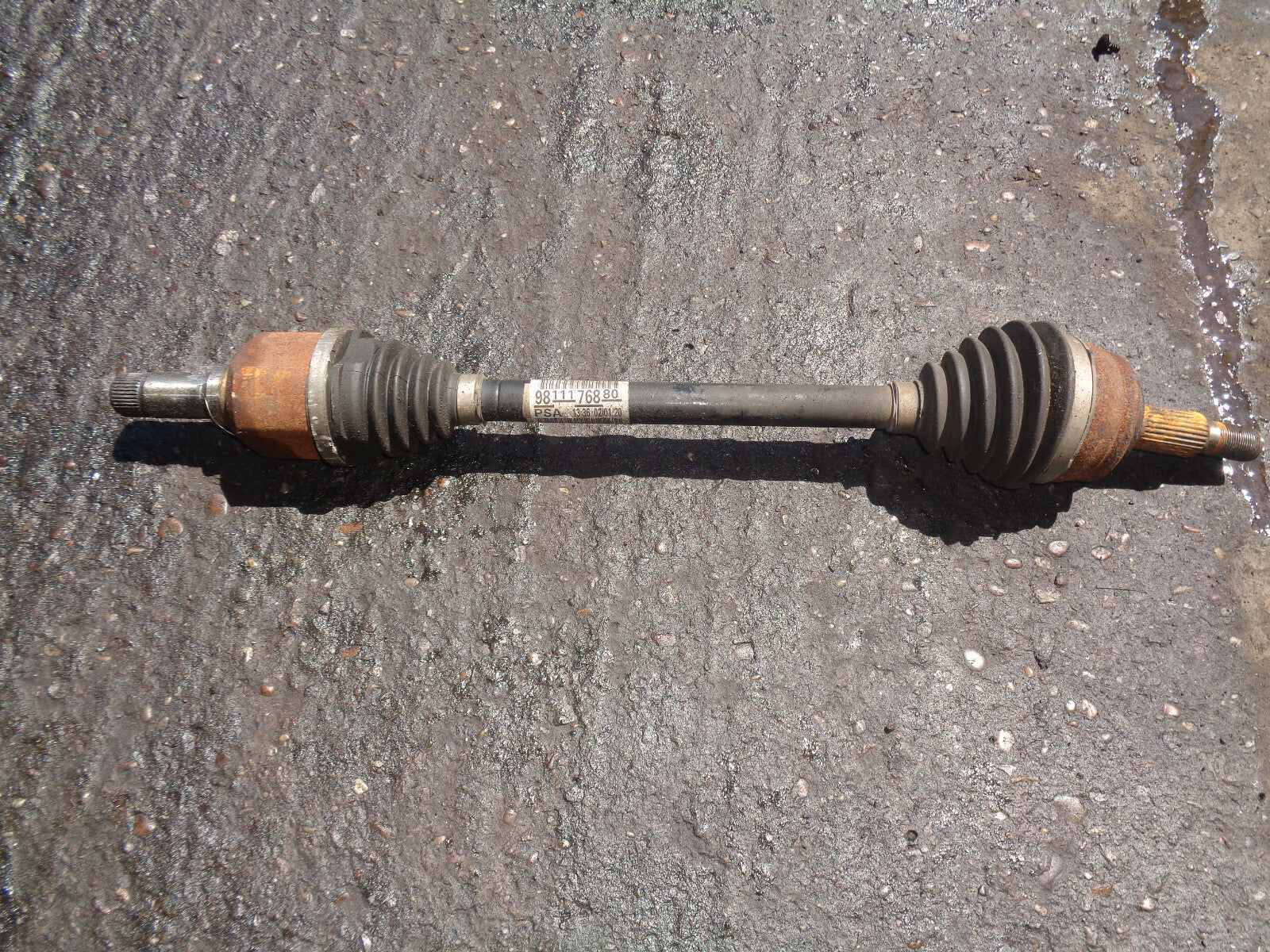 CITROEN C5 AIRCROSS 2019 1.5 DIESEL NS PASSENGER SIDE DRIVESHAFT 9811176880