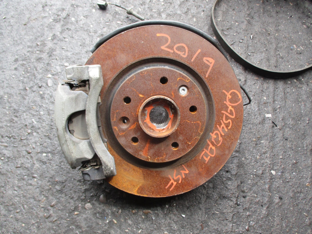 NISSAN QASHQAI J11 2021 1.3 PETROL NS PASSENGER SIDE WHEEL HUB CALIPER