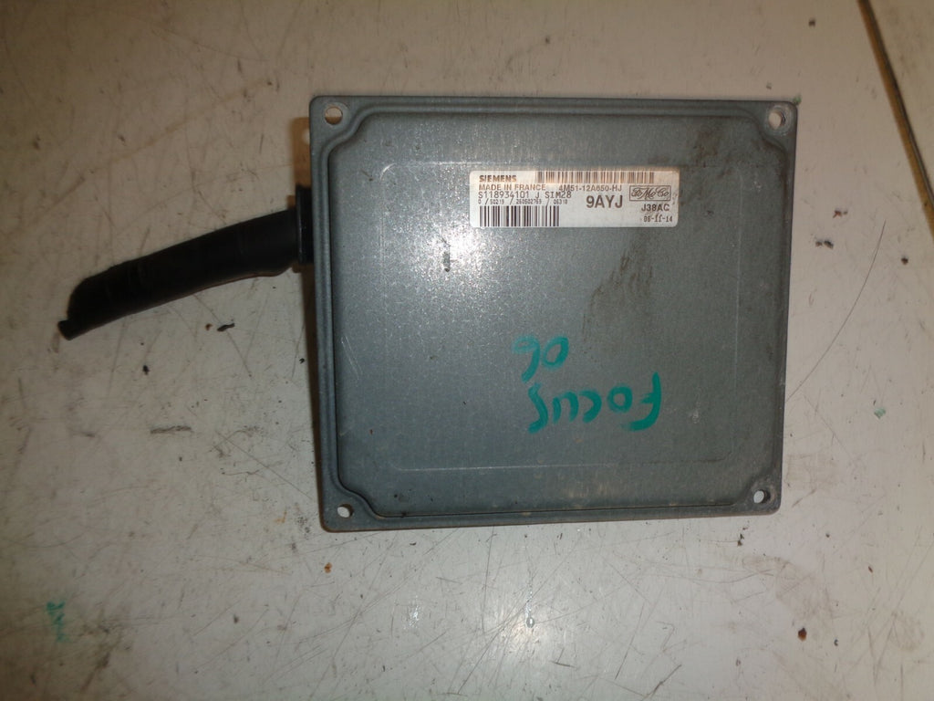 FORD FOCUS 2006 MK2 HATCHBACK ECU ENGINE CONTROL MODULE UNIT 4M5112A650HJ