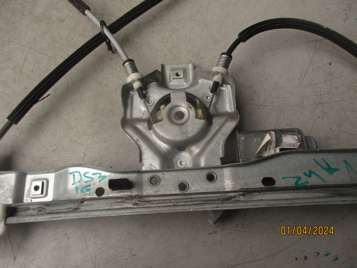 2016 CITROEN DS3 1.6 DIESEL NSF PASSENGER SIDE FRONT WINDOW MOTOR & REGULATOR