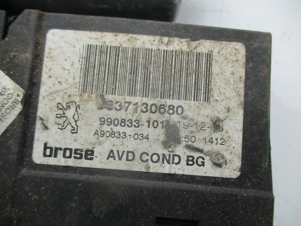 PEUGEOT 307 2004 OS DRIVER SIDE FRONT ELECTRIC WINDOW MOTOR ONLY 9637130680