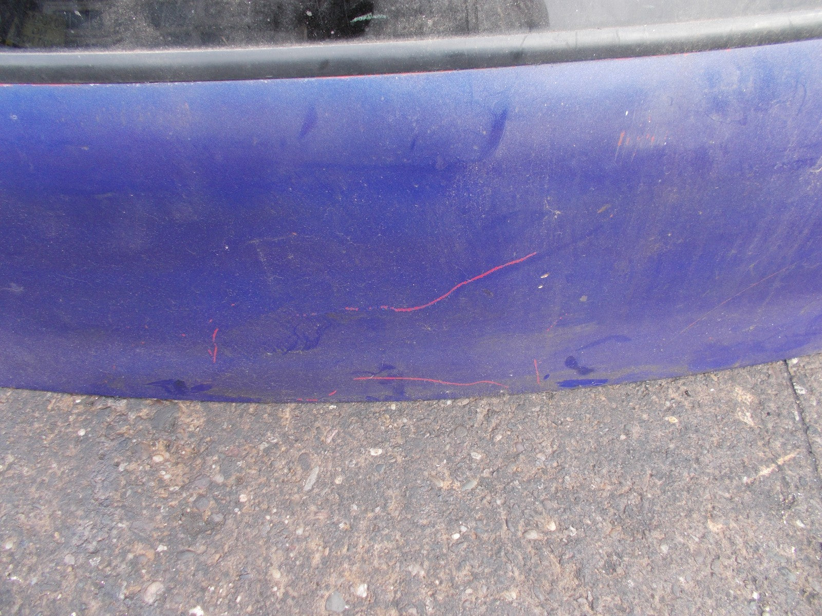 FIAT PUNTO MK1 REAR BOOTLID TAILGATE HATCHBACK PURPLE