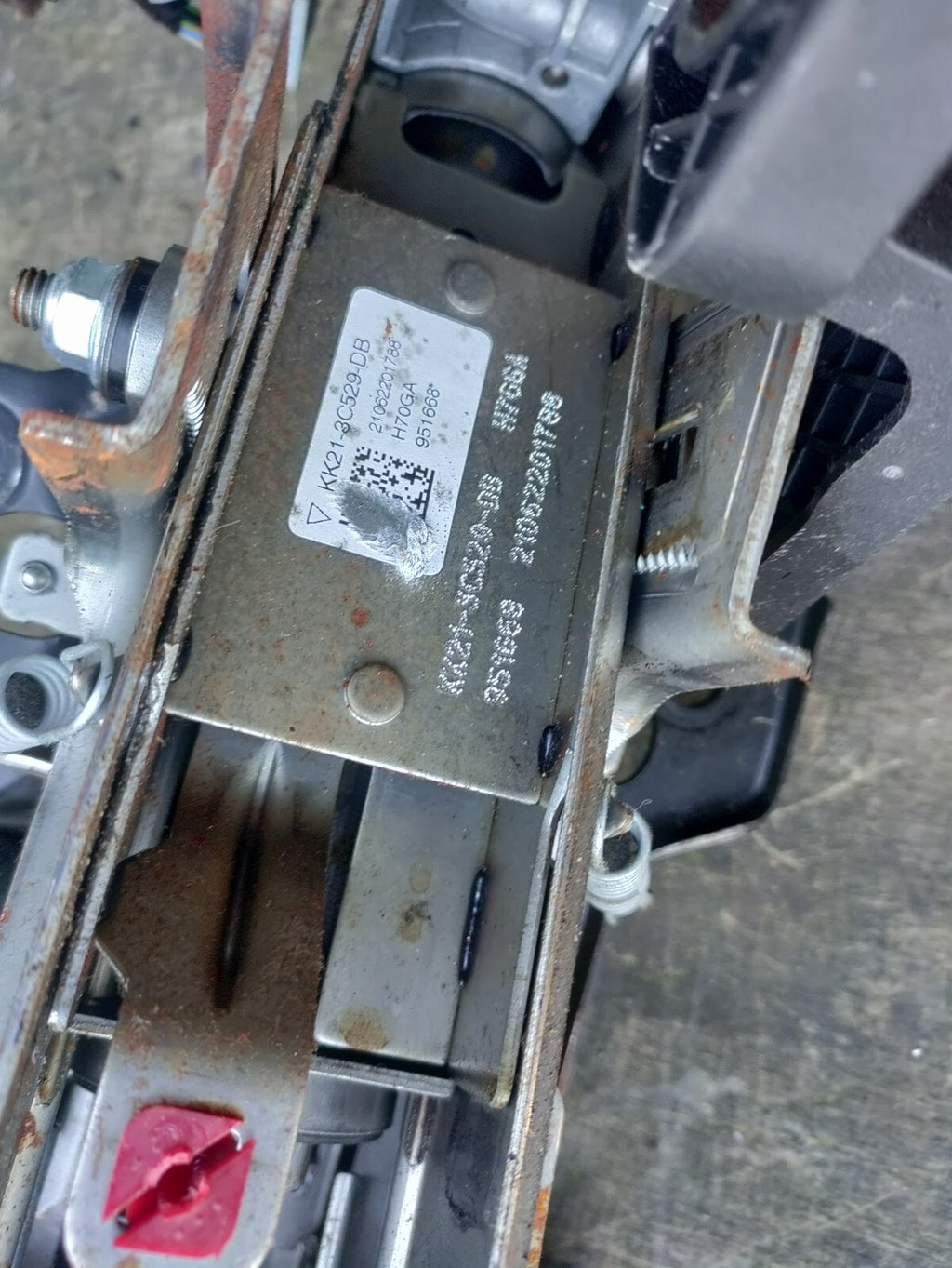 2021 FORD TRANSIT MK8 STEERING COLUMN KK213C529DB
