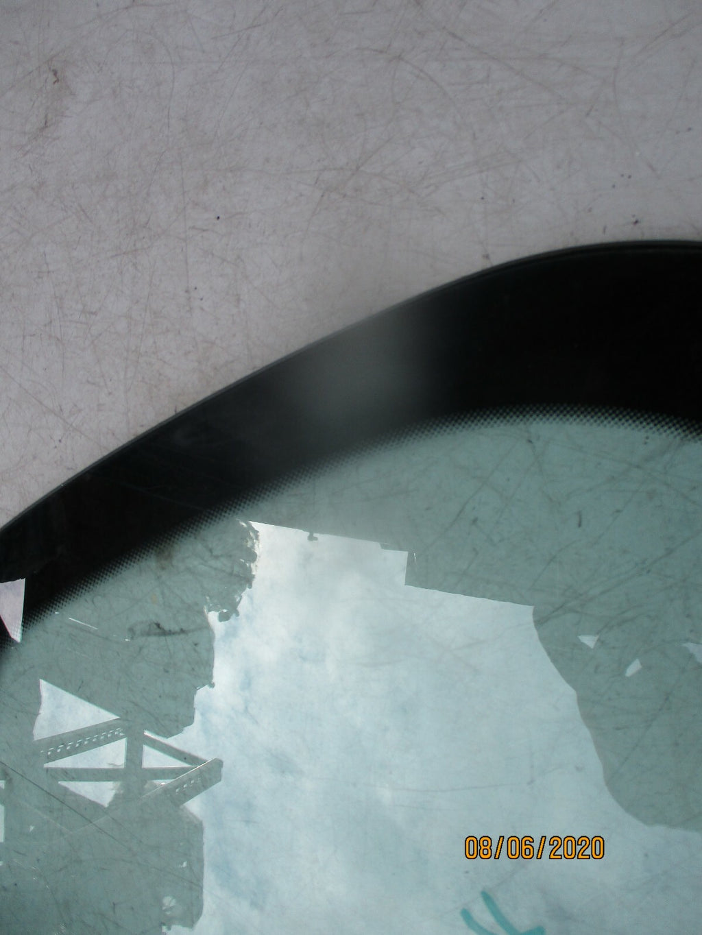 VOLKSWAGEN GOLF MK5 1K 2008 NSR PASSENGER REAR QUARTER WINDOW GLASS 43R-001057