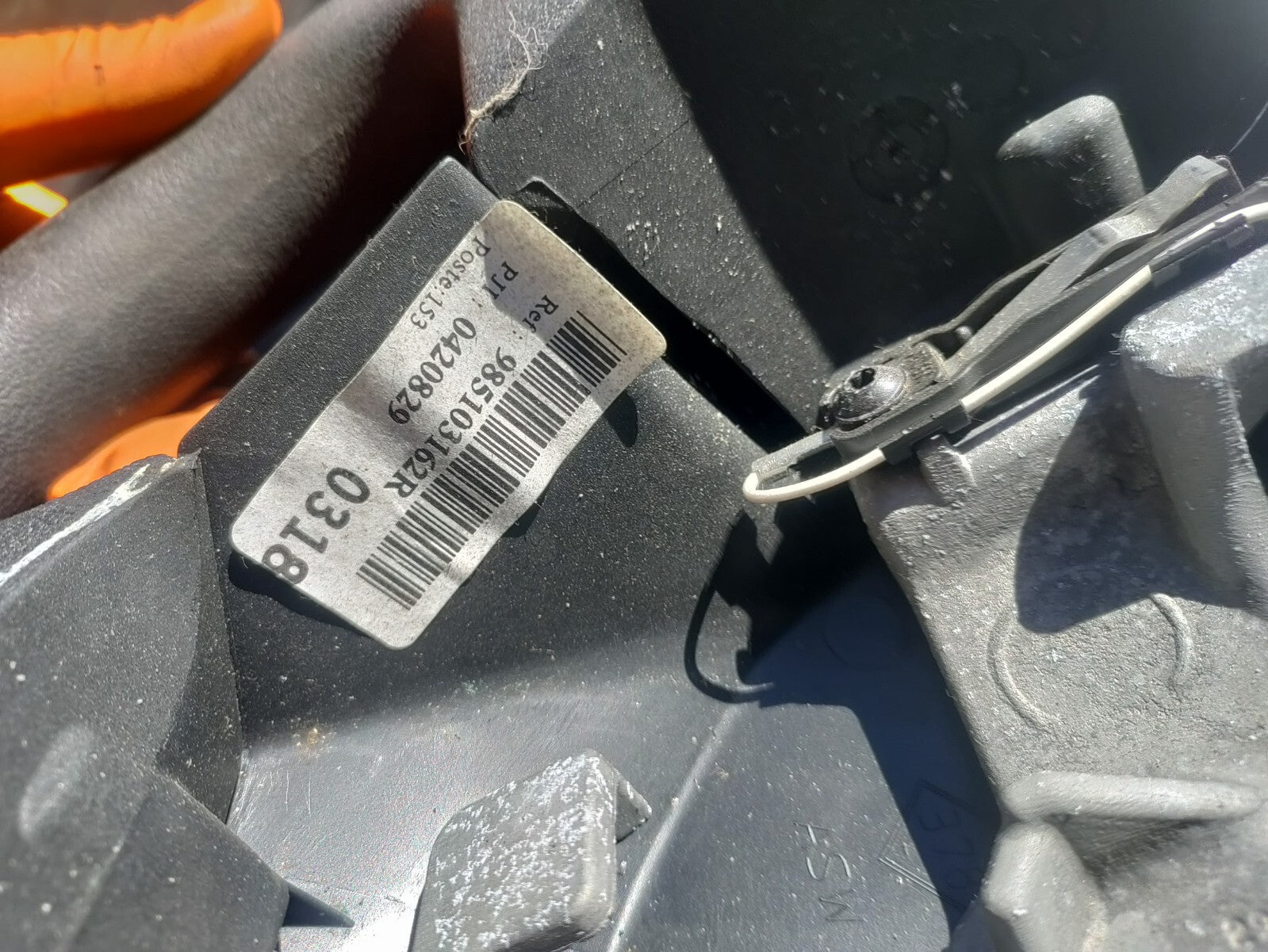 MERCEDES BENZ CITAN W415 2015 STEERING WHEEL 985103162R