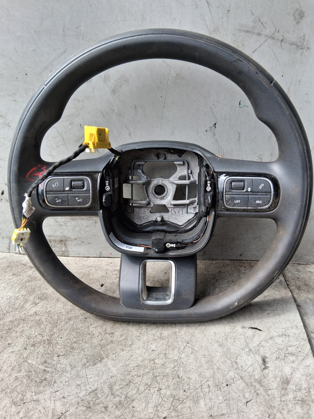 2021 CITROEN C3 MK3 MULTIFUNCTIONAL STEERING WHEEL 98164325ZD
