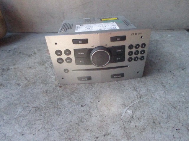 2009 VAUXHALL ASTRA RADIO CD PLAYER STEREO HEAD UNIT 497316088