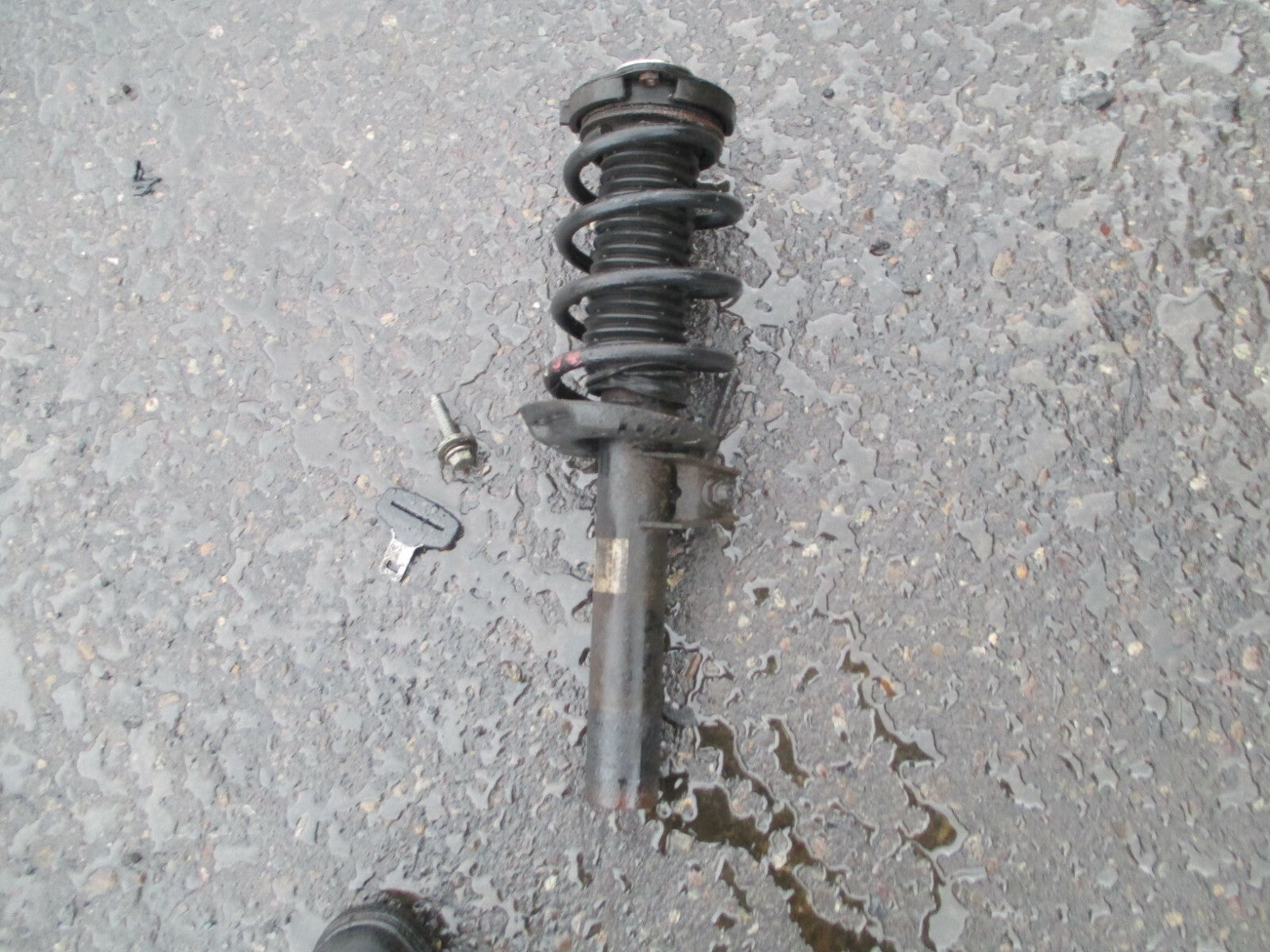 AUDI A3 8P 2004 NSF PASSENGER SIDE FRONT SUSPENSION SHOCK SPRING AU350V604B