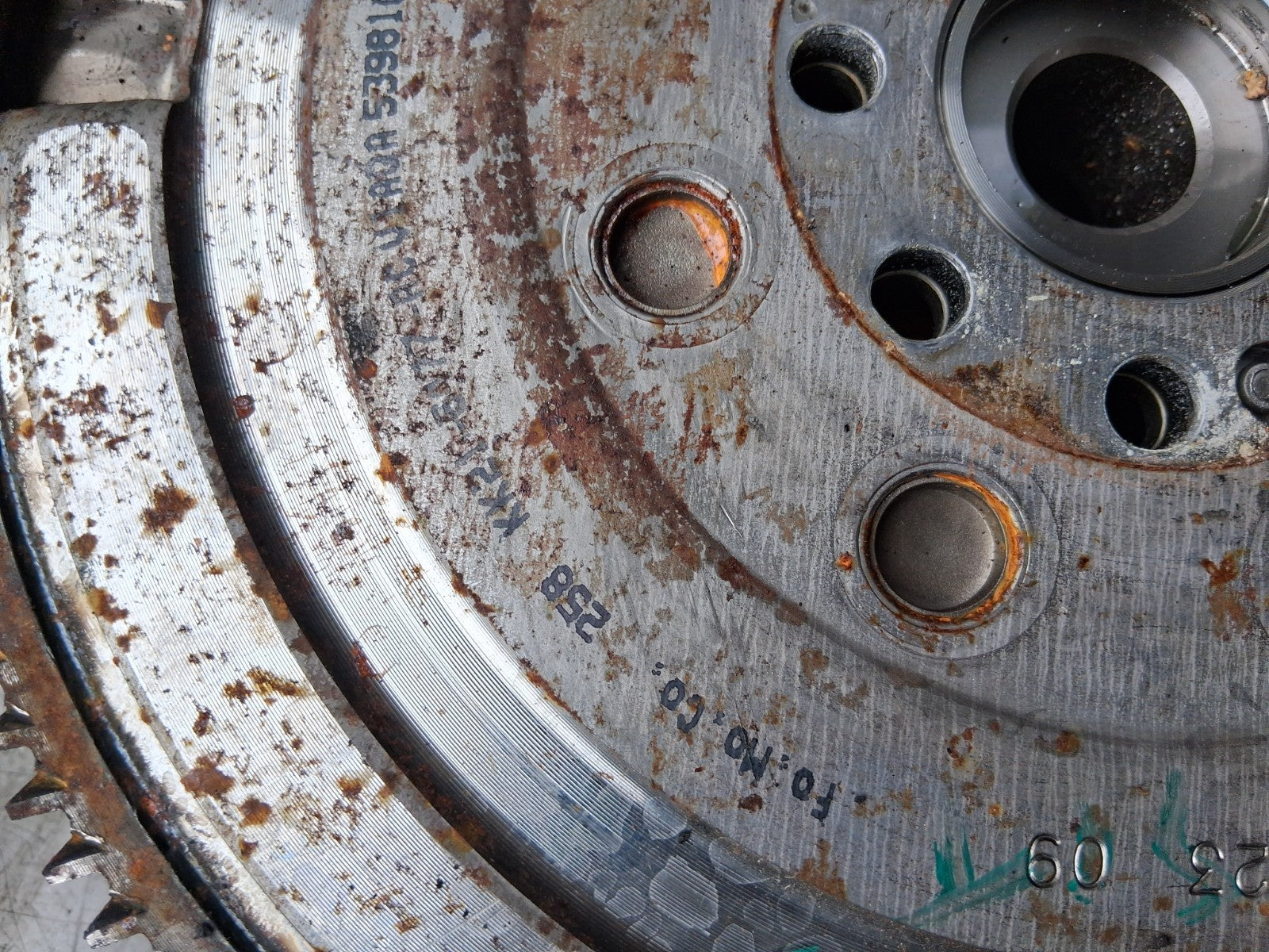 2021 FORD TRANSIT 350 MK8 2.0 DIESEL DUAL MASS CLUTCH AND FLYWHEEL GK217563DA