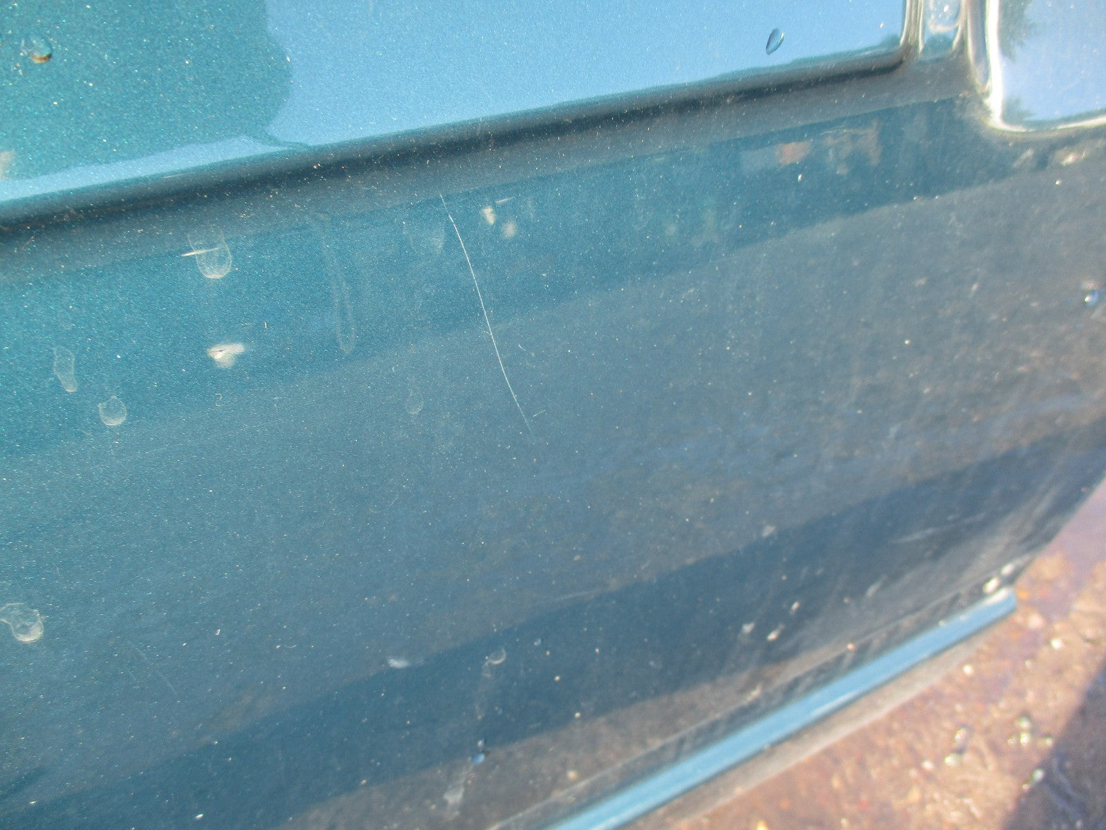 BMW 3 SERIES E30 TOURING ESTATE NSF PASSENGER SIDE FRONT DOOR BARE GREEN