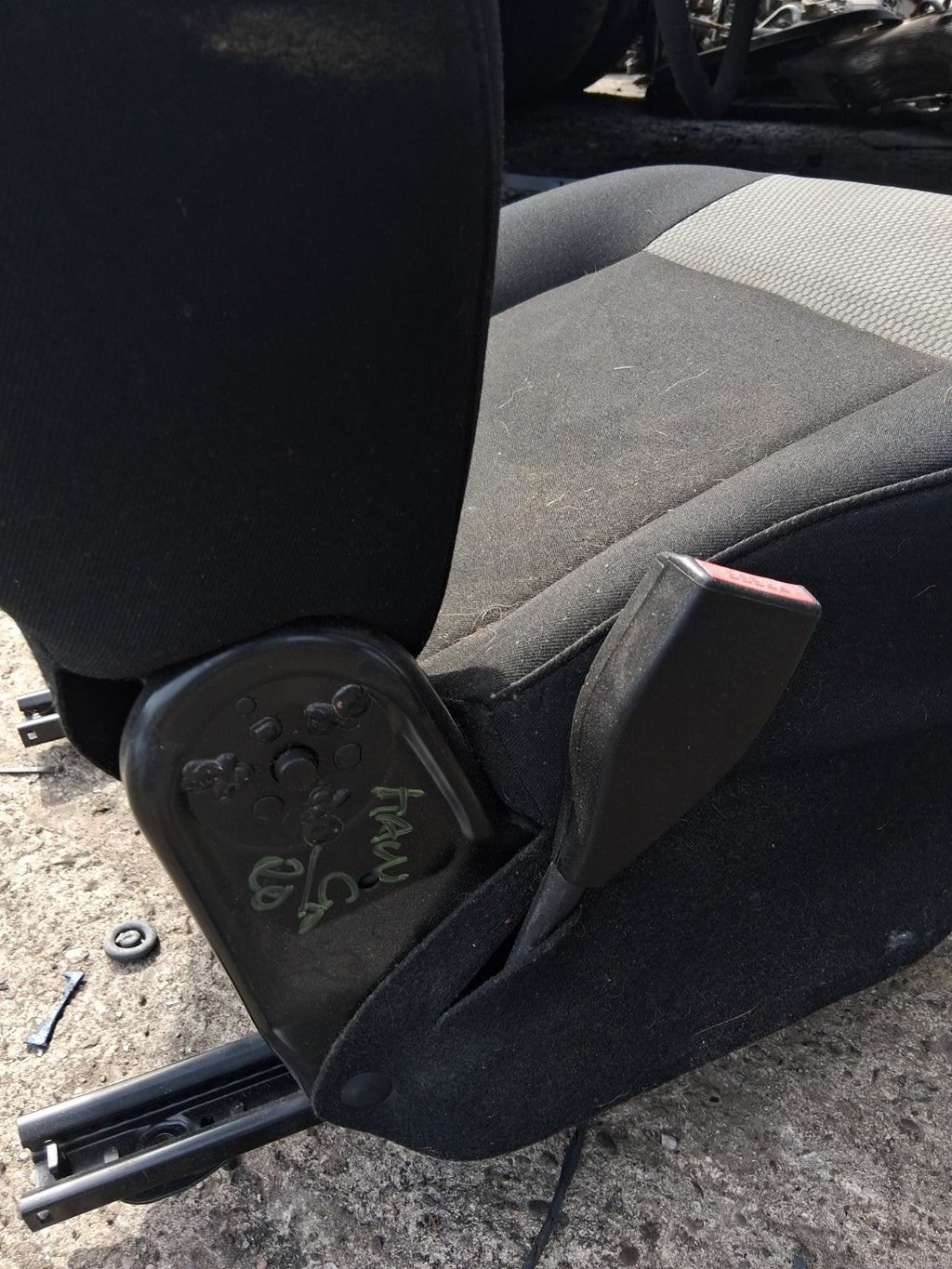 2020 RENAULT KANGOO MK2 NSF PASSENGER SIDE FRONT LEFT COMPLETE FABRIC SEAT