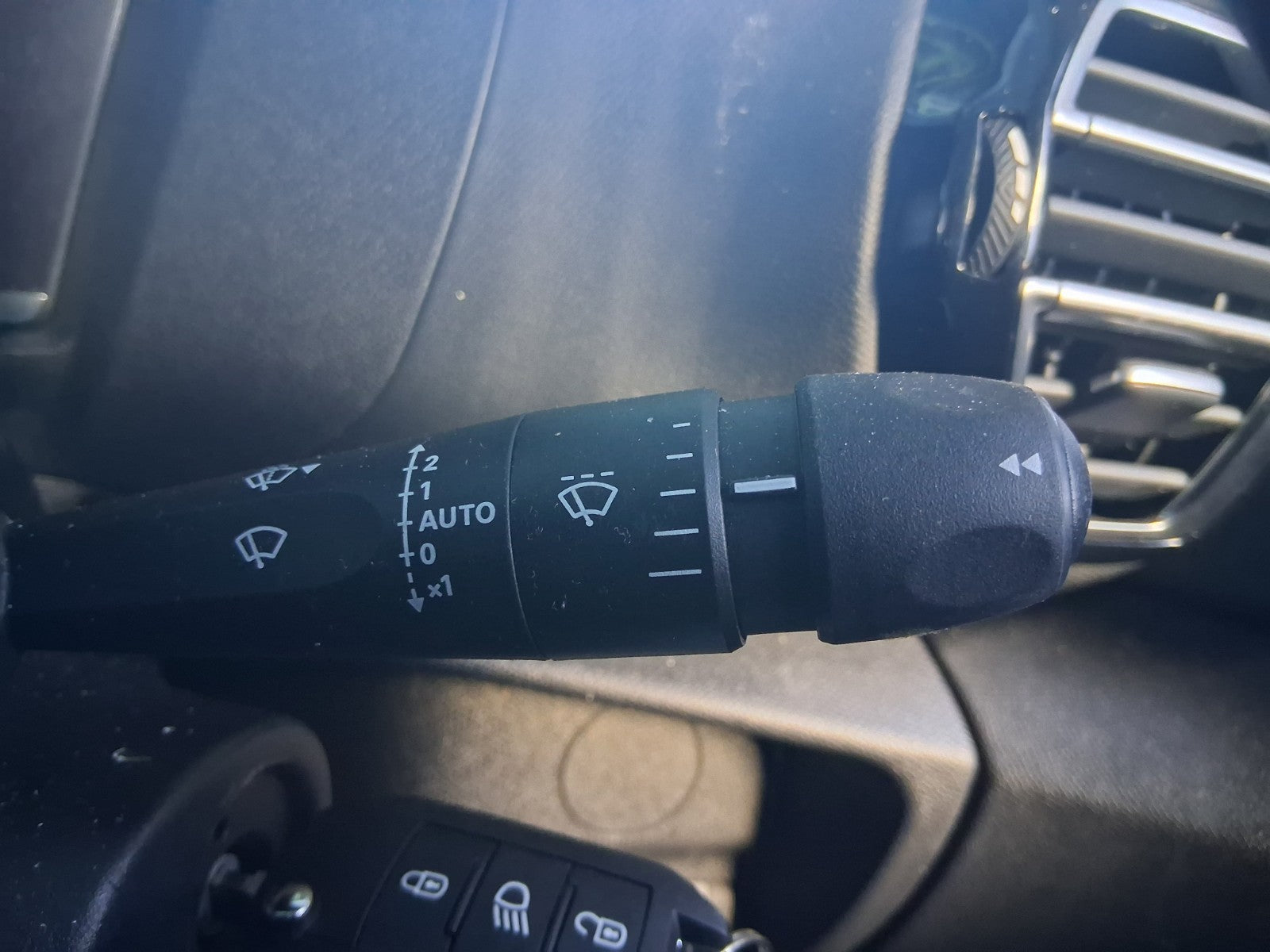 2023 CITROEN C4 MK3 INDICATOR WIPER COMBINATION SWITCH STALK SQUIB RING