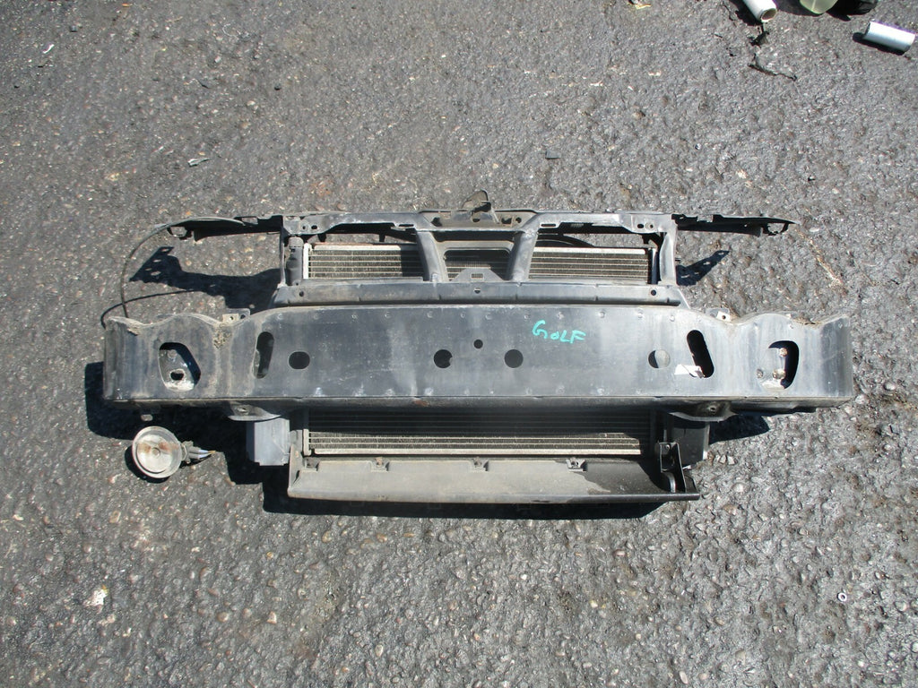 VW VOLKSWAGEN GOLF CABRIO 1998 COMPLETE RAD RADIATOR PACK FAN SLAM PANEL BAR