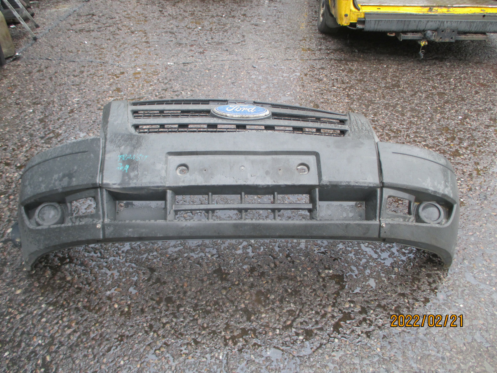 FORD TRANSIT MK7 2012 FRONT COMPLETE BUMPER BADGE GRILL PLASTIC
