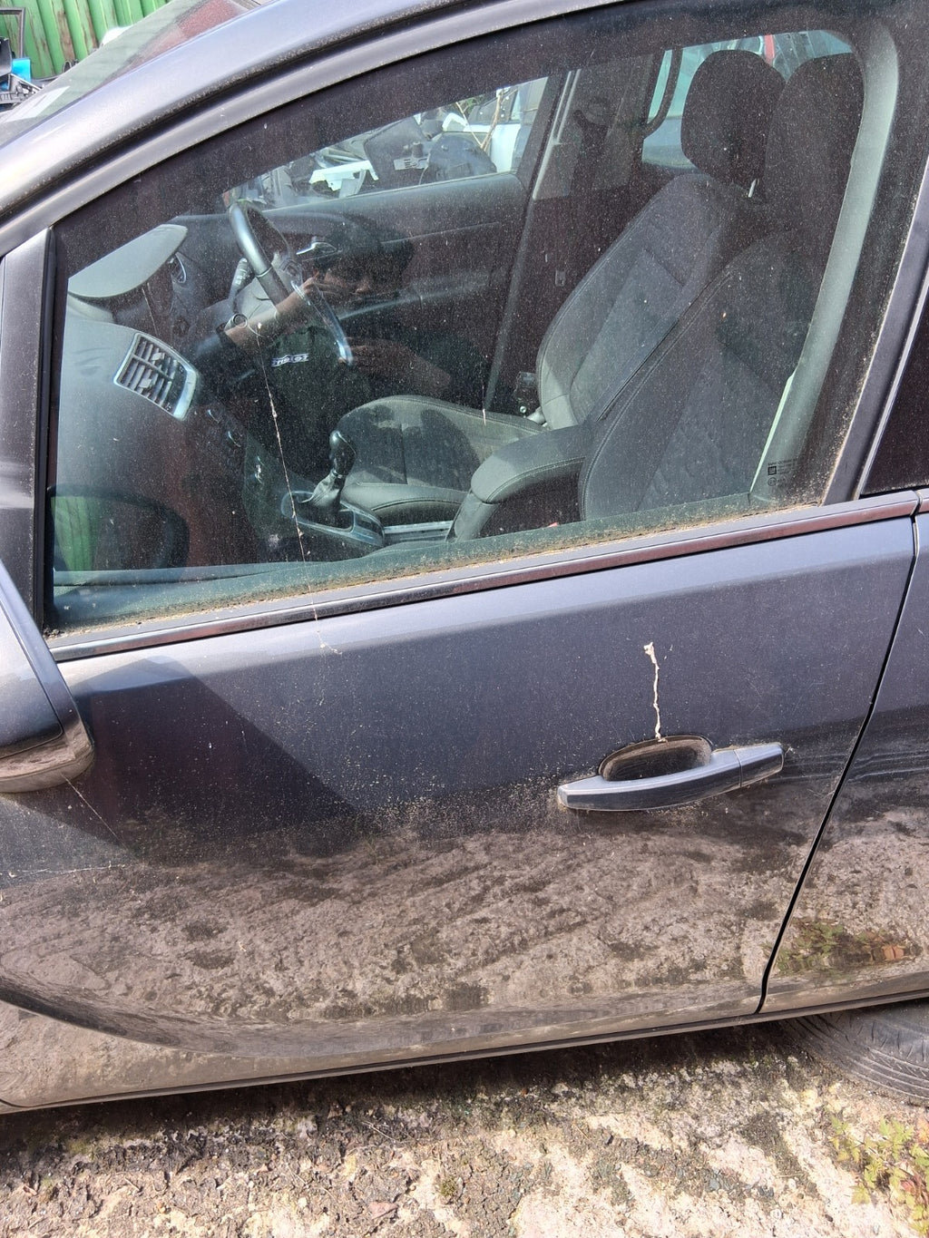 2016 VAUXHALL MERIVA B MK2 NSF PASSENGER SIDE FRONT LEFT BARE DOOR GREY