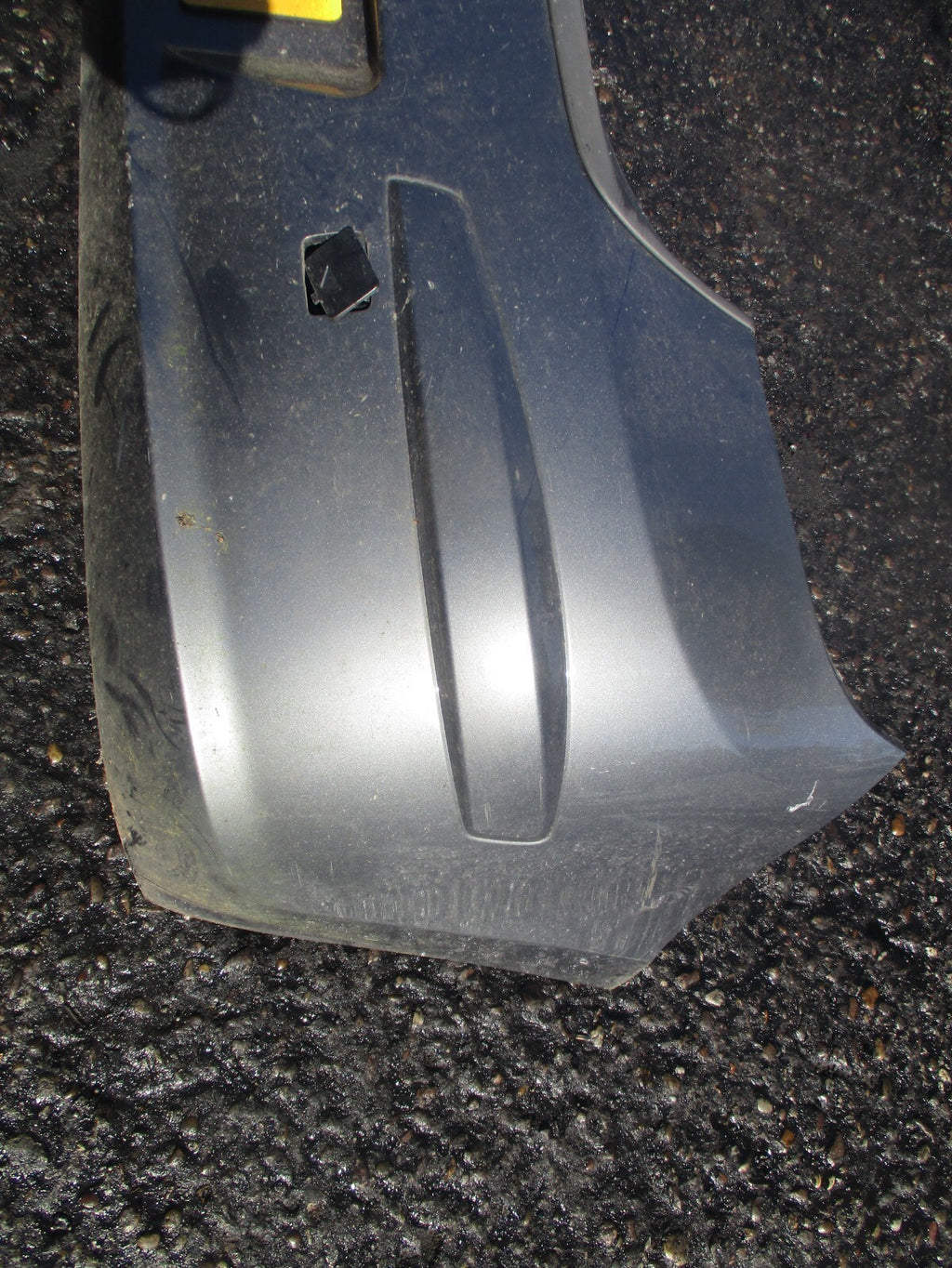 HYUNDAI I30 MK1 2009 REAR COMPLETE BUMPER STEEL GREY MET 9A