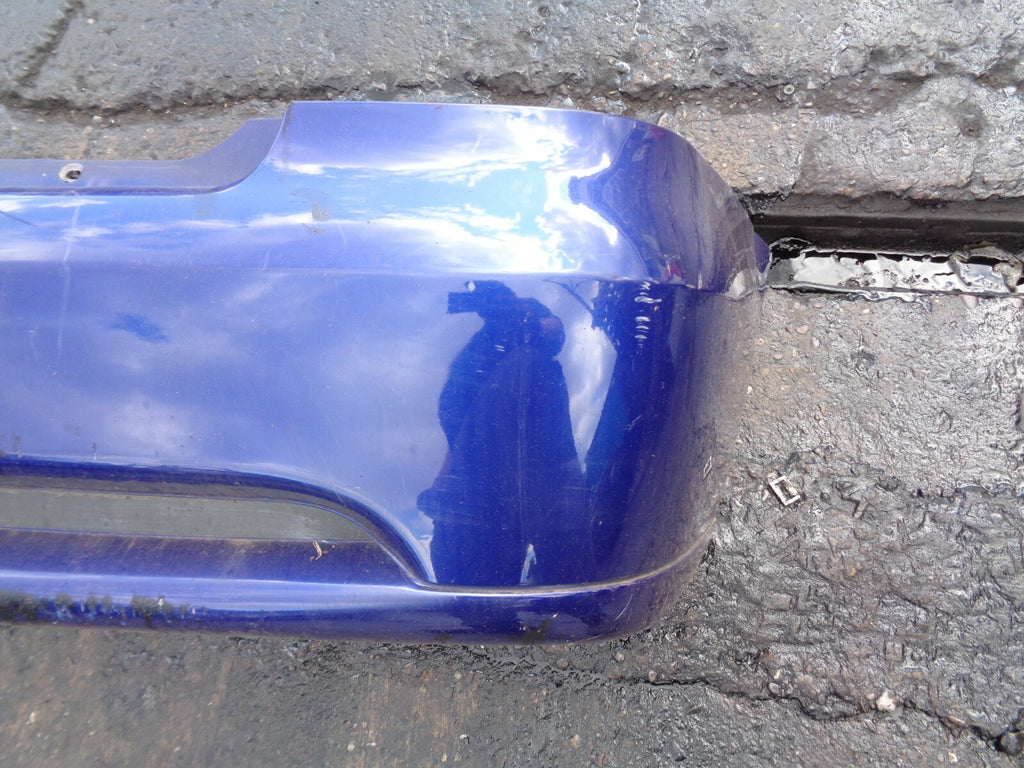 VAUXHALL ASTRA G MK4 COUPE 2003 REAR BACK BUMPER LOWER GRILL METALLIC BLUE