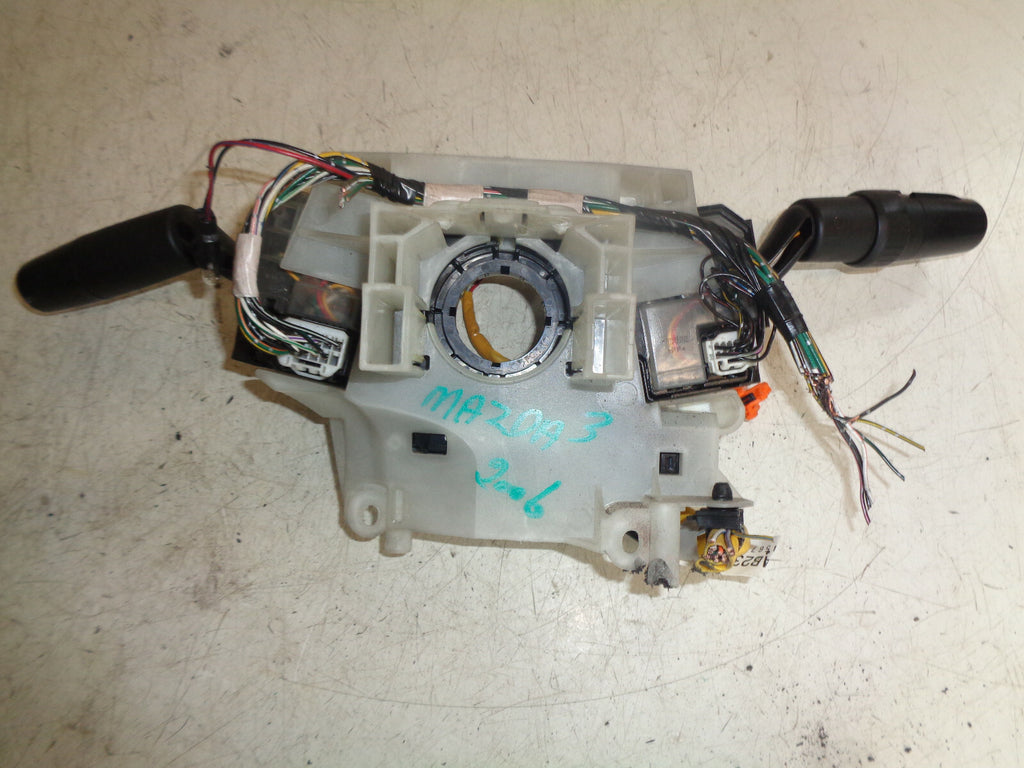 MAZDA 3 2006 COMBINATION SWITCH WIPER INDICAATOR SQUIB STALK SWITCH BP4L17D953