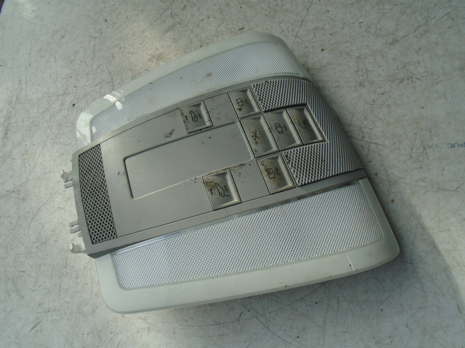 MERCEDES BENZ C CLASS W204 2009 FRONT INTERIOR ROOF READING LIGHT A2048200823