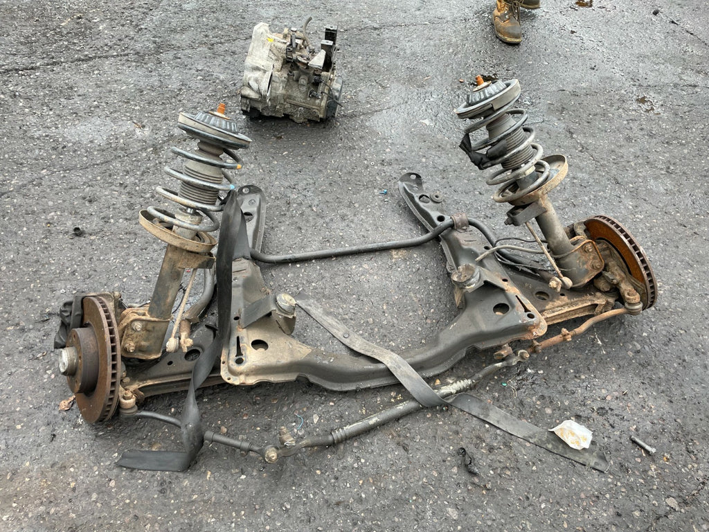 VAUXHALL OMEGA 2001 2.2 PETROL OS DRIVER SIDE LEG SHOCK SPRING HUB COMPLETE