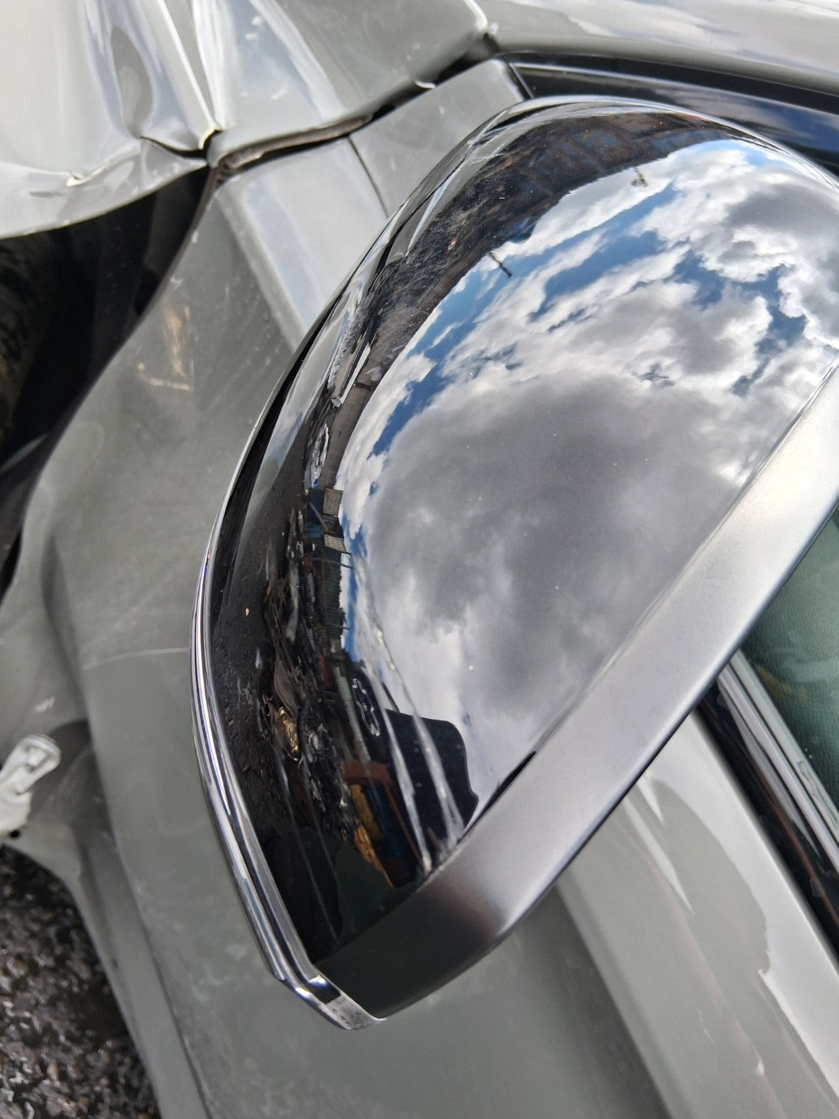 2024 DS AUTOMOBILES DS 7 NS PASSENGER SIDE POWERFOLD WING MIRROR GREY LACQUERED