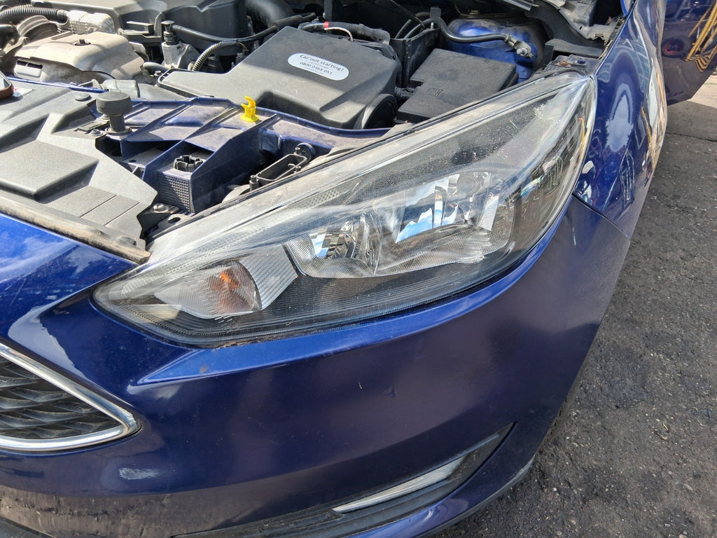 2015 FORD FOCUS MK3 NSF PASSENGER SIDE FRONT HEADLIGHT HEADLAMP F1EB13W030HC