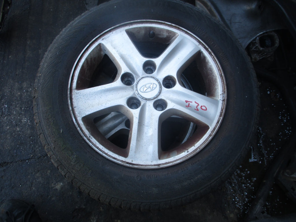 HYUNDAI I30 MK1 2009 15 INCH SINGLE ALLOY WHEEL WITH TYRE 185/65R15