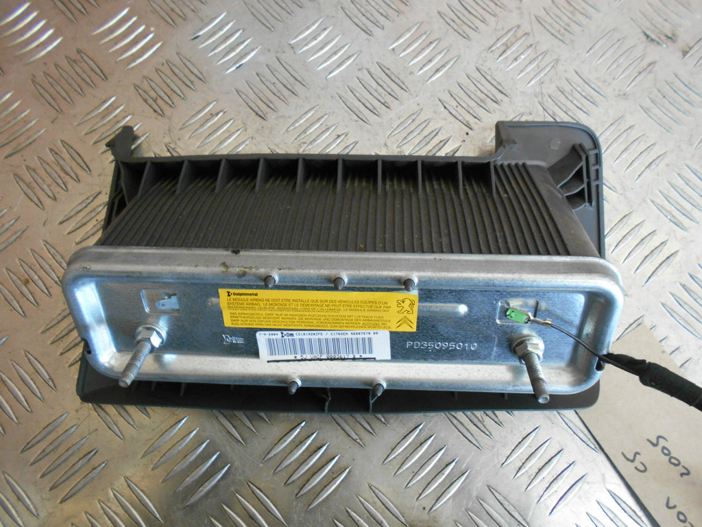 CITROEN C5 2005 DRIVERS LOWER DASHBOARD AIRBAG AIR BAG 96507570
