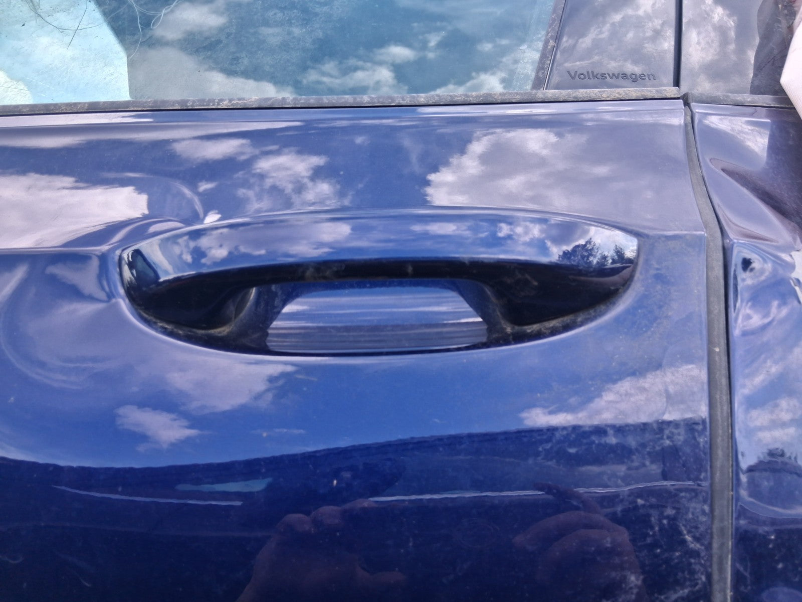 2022 VW VOLKSWAGEN GOLF MK8 NSF PASSENGER SIDE FRONT LEFT EXTERIOR DOOR HANDLE