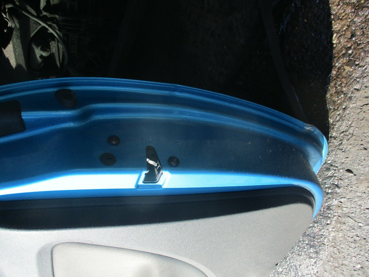 SEAT IBIZA 6J 3 DOOR OSF DRIVER SIDE FRONT COMPLETE DOOR LW5N BLUE