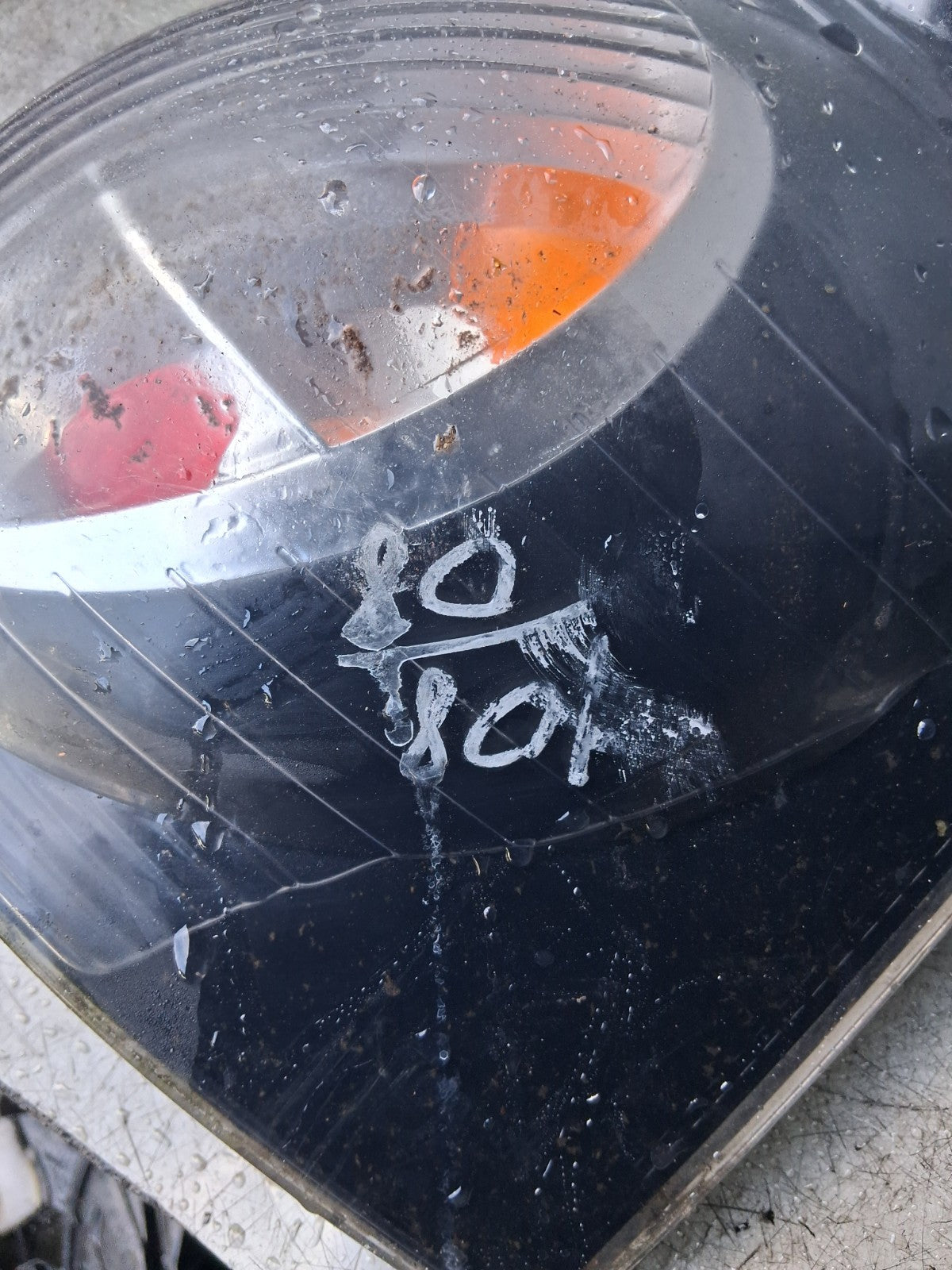 2008 PEUGEOT 108 NSR PASSENGER SIDE REAR LEFT TAIL LIGHT