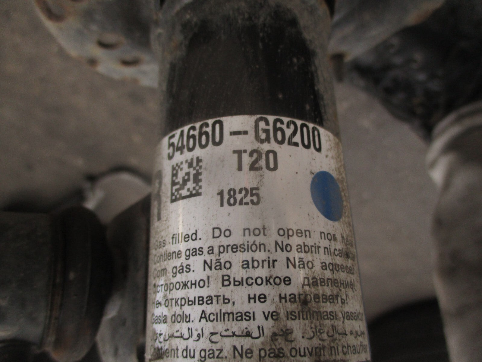 2021 KIA PICANTO MK3 1.0 PETROL OS DRIVER SIDE FRONT SHOCK ABSORBER 54660G6200