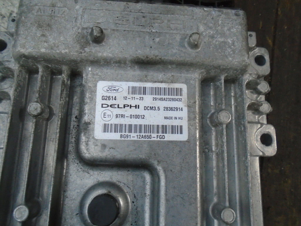 FORD MONDEO MK4 2013 2.0 DIESEL ECU ENGINE CONTROL MODULE UNIT BG9112A650FGD