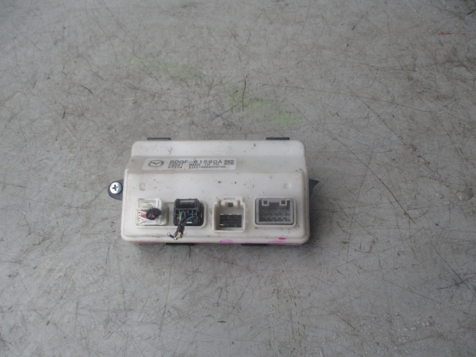 MAZDA 3 2020 AIR CONDITIONING HEATING RESISTOR BDGF61590A
