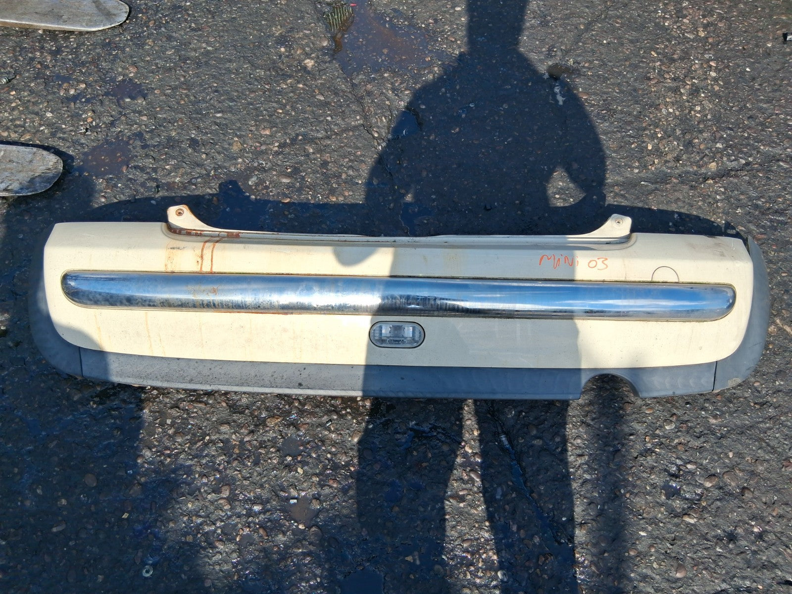 2003 BMW MINI COOPER R50 COMPLETE REAR BUMPER