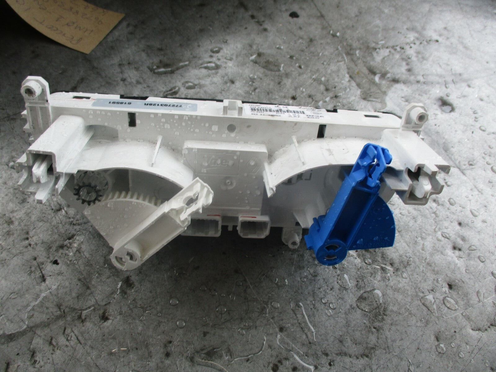 RENAULT CLIO X98 (MK4) HEATER CONTROL PANEL WITH AIR CON 272703128R