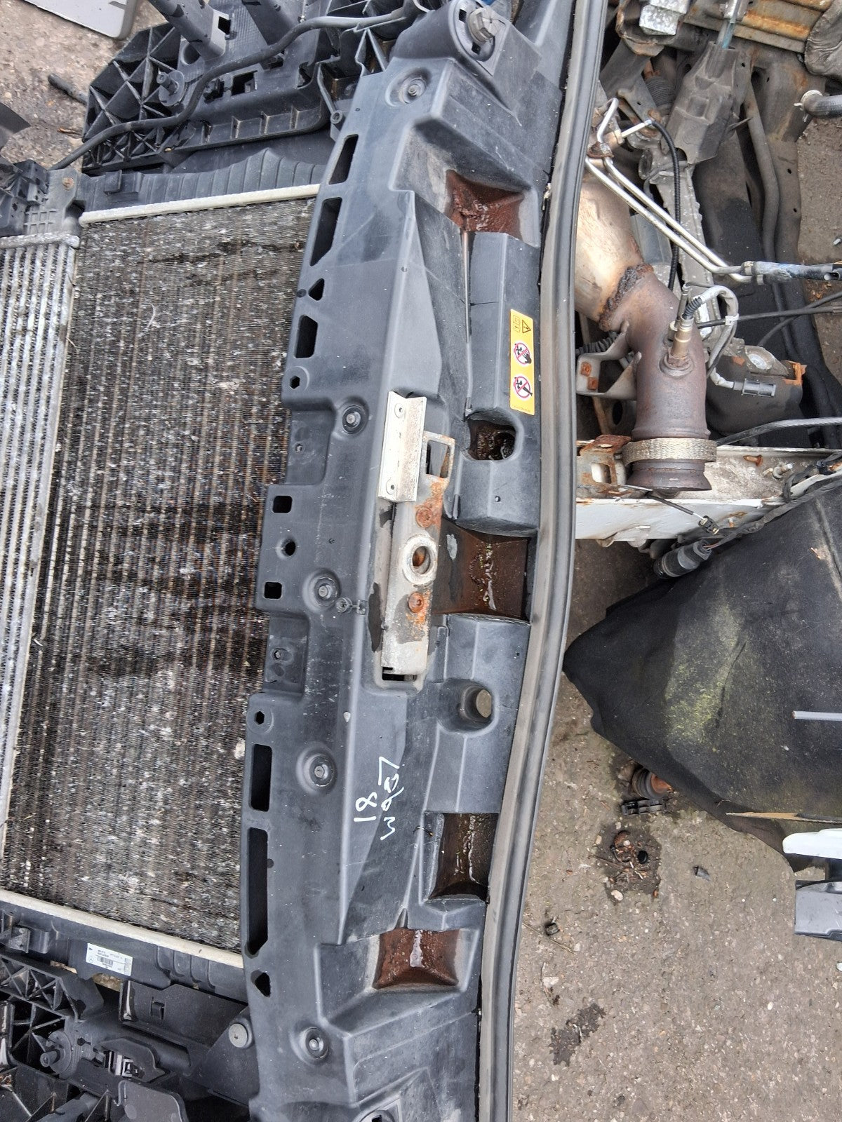 2015 MERCEDES SPRINTER W906 2.1 DIESEL FRONT PANEL RADPACK RADIATOR A9065000002