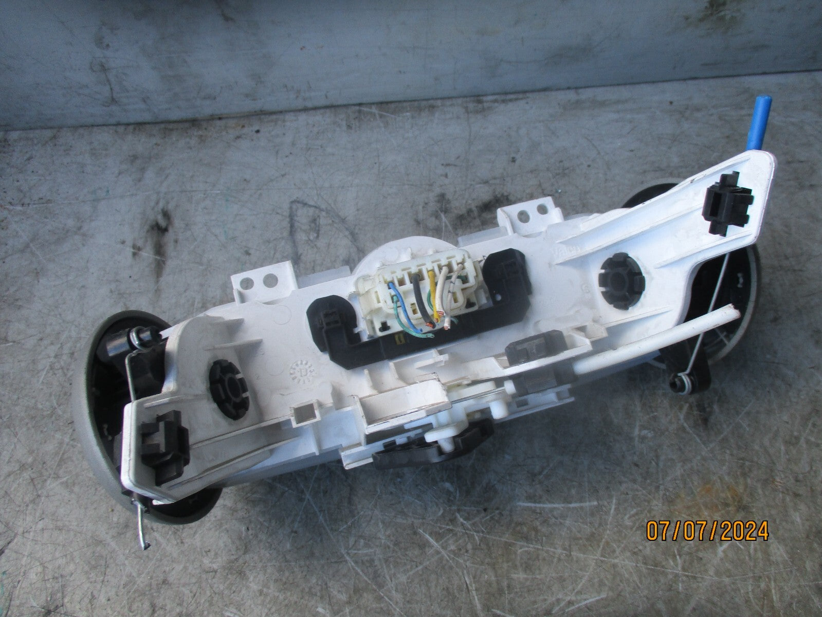PEUGEOT 107 2007 HEATER AC CLIMATE CONTROL SWITCH PANEL